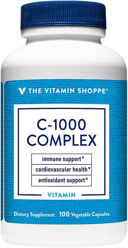 The Vitamin Shoppe C-1000 Complex 1,000 mg, Antioxidant Support, 300 Capsules