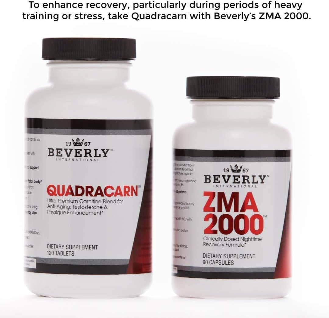 Beverly International Quadracarn 4X-Potency Carnitine Blend – 120 Tablets - görsel 5