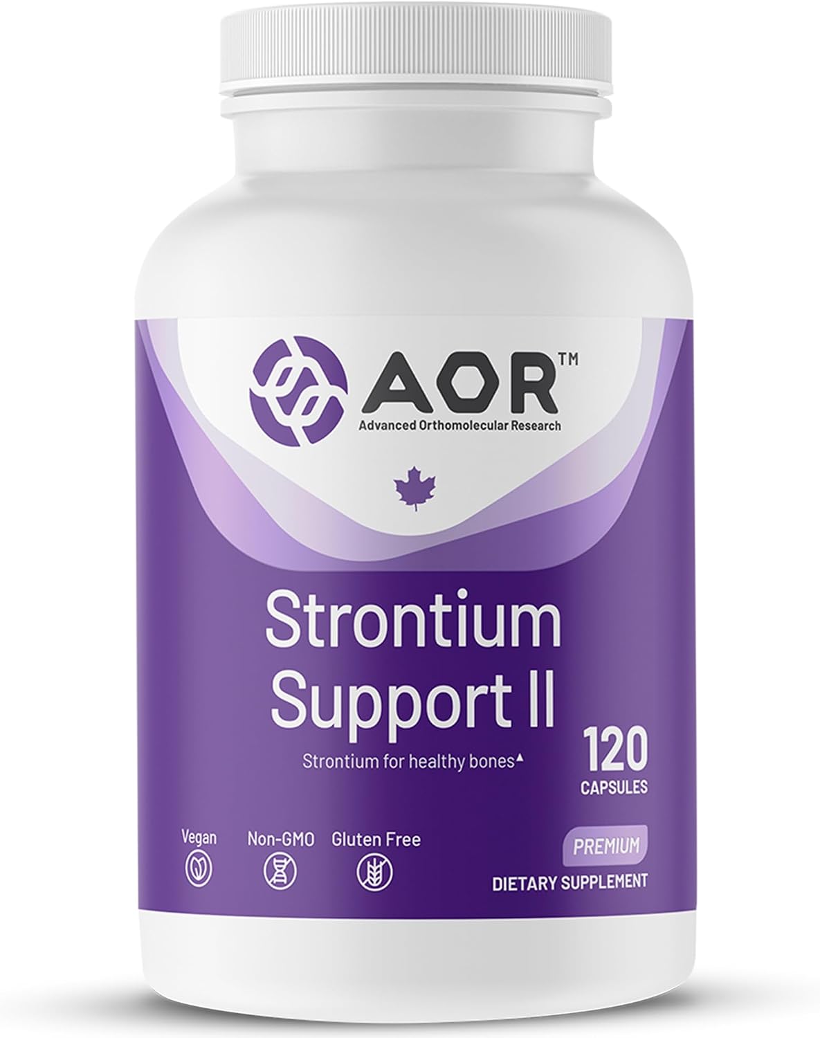 AOR Strontium Support II 341 mg, 60 Vegan Capsules - görsel 10