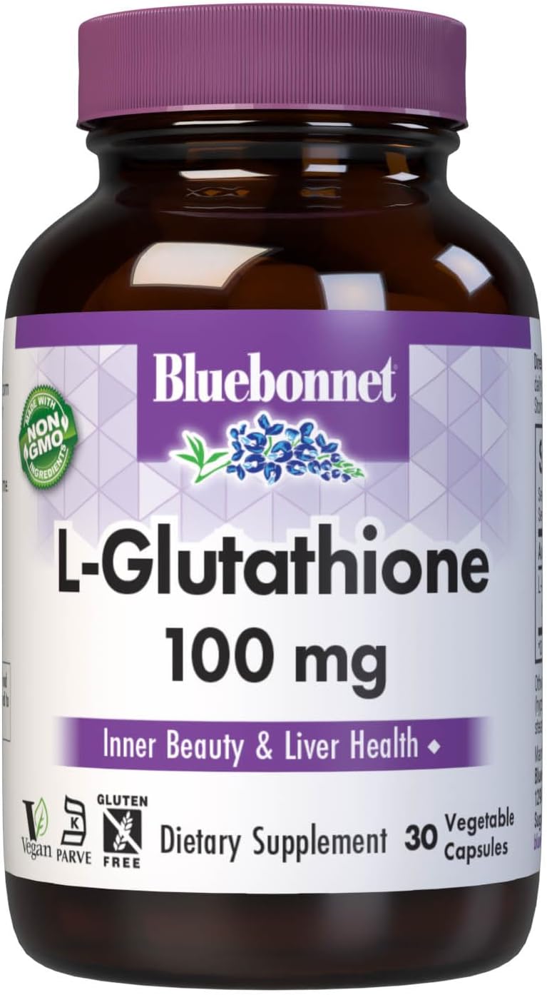 Bluebonnet Nutrition L-Tryptophan 500mg – Neurotransmitter Support, Soy-Free, Vegan – 60 Capsules