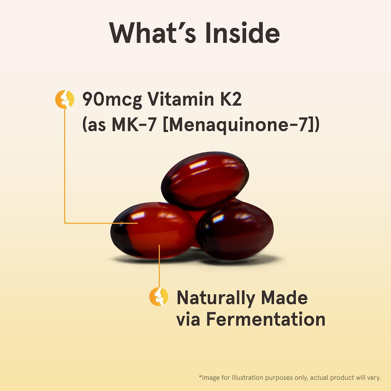 Jarrow Formulas MK-7 90 mcg – Bioactive Vitamin K2 Supplement for Bone & Cardiovascular Health