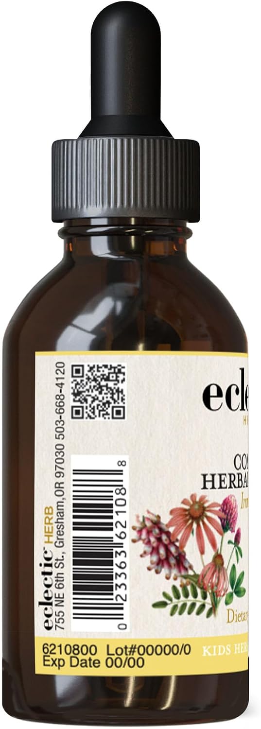 Eclectic Herb Organic Kid's Herbal Biotic - Lemon Lime Flavour - 1 fl oz (30 ml)