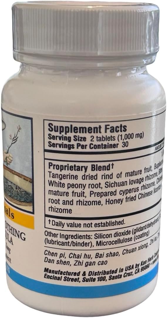 Kan Herbs - Bupleurum Soothing Liver Formula, 60 Tablets
