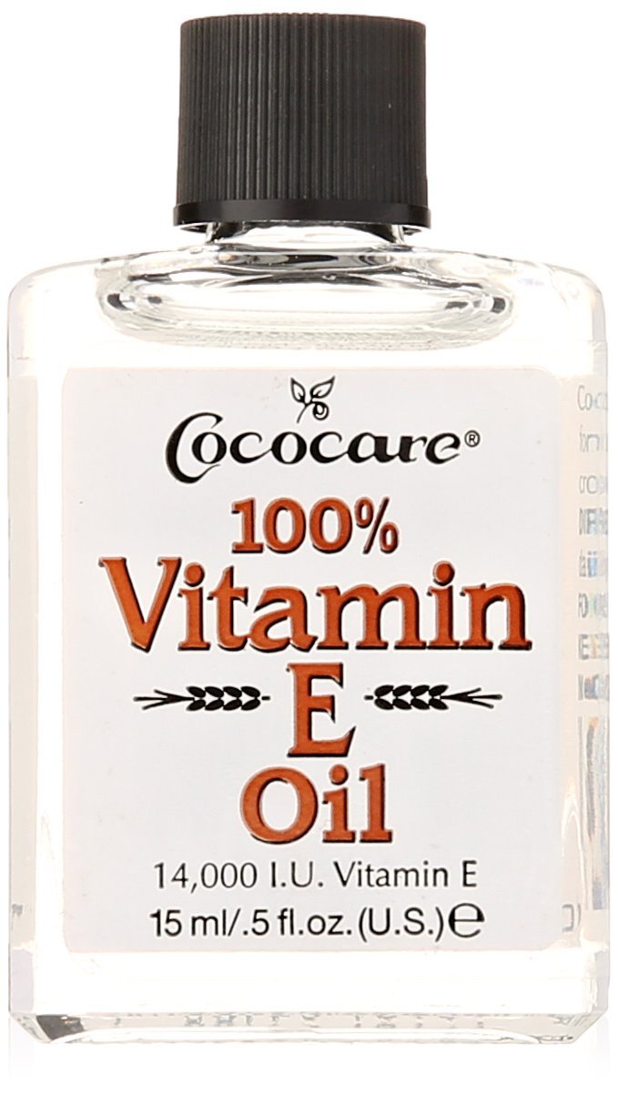 COCOCARE 100% Vitamin E Oil, 14000 I.U., 15 mL - Skin Moisturizer & Antioxidant Protection