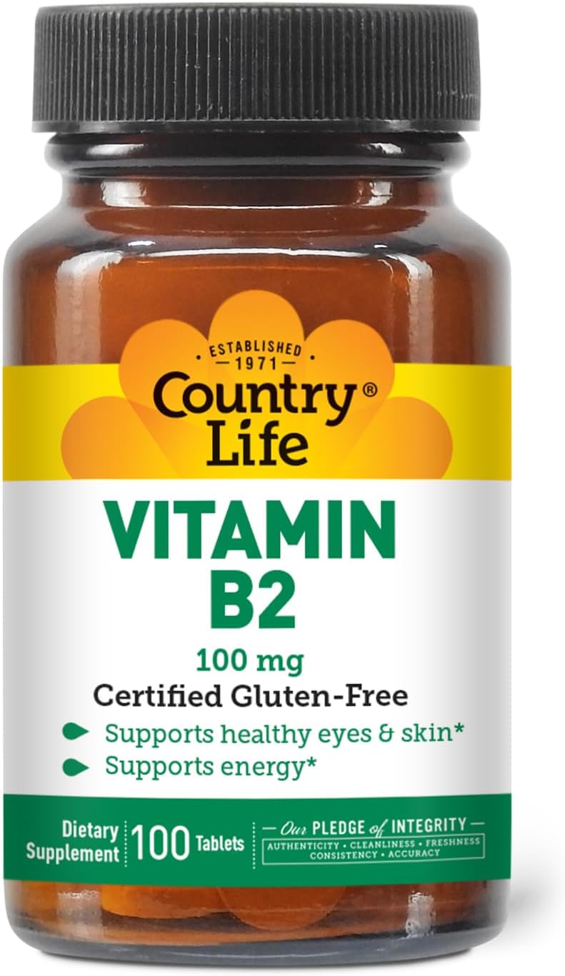 Country Life Vitamin B-6 - High Potency - 200 mg - 90 Vegan Capsules