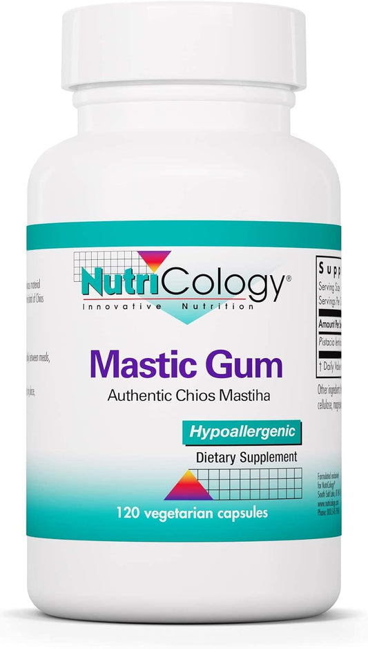 Allergy Research Group NutriCology Mastic Gum - 120 Capsules