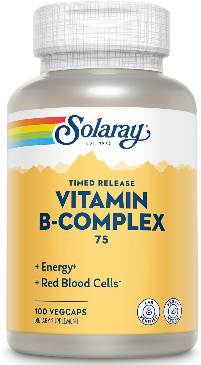 B-Complex 75 Time Release - Solaray - görsel 1