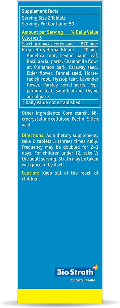 Bio-Strath Tablets, 100 Tablets