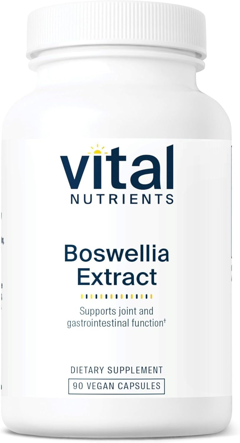 Vital Nutrients Boswellia Extract 400mg – Boswellia Serrata Capsules for Joint, Immune & Digestive Health