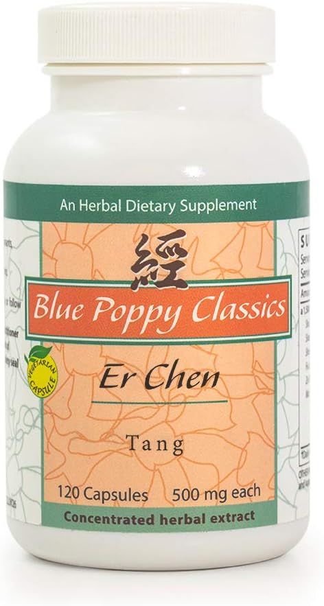Er Chen Tang (120 capsules, 500 mg each) - Blue Poppy