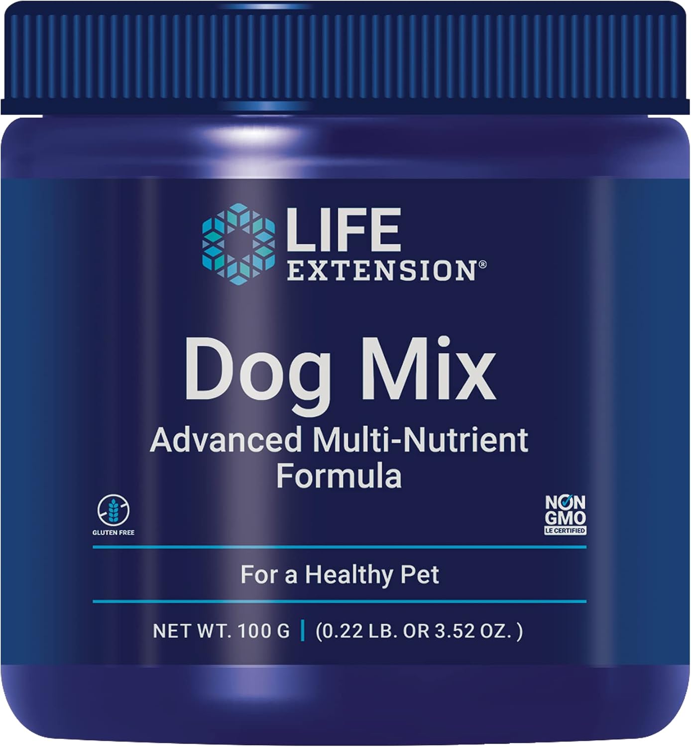 Life Extension Dog Mix – Multivitamin Supplement for Dogs with Probiotics and L-Carnitine