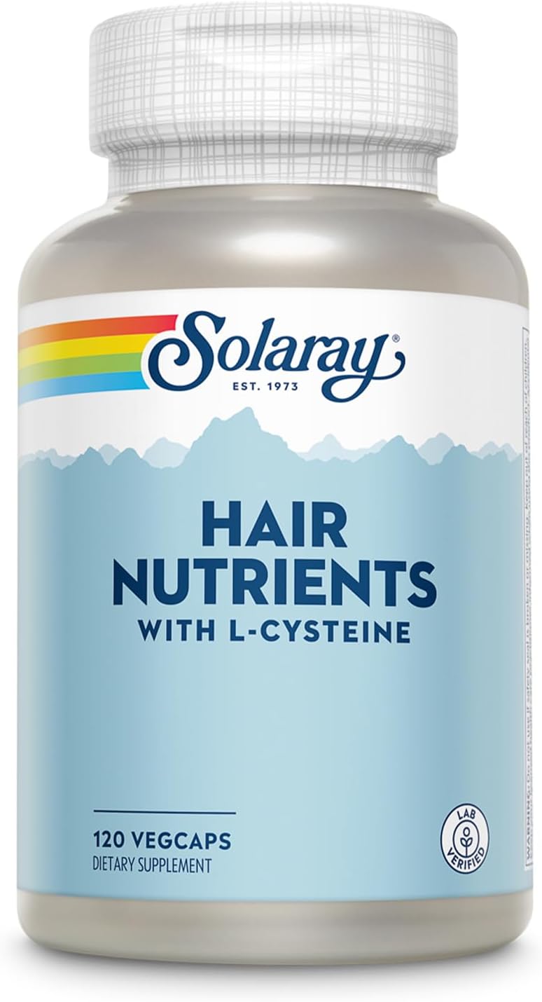 SOLARAY Hair Blend SP-38 – Herbal Hair Support, 100 VegCaps