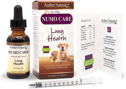 Amber NaturalZ Numo Care Respiratory Support for Dogs, 30 ml