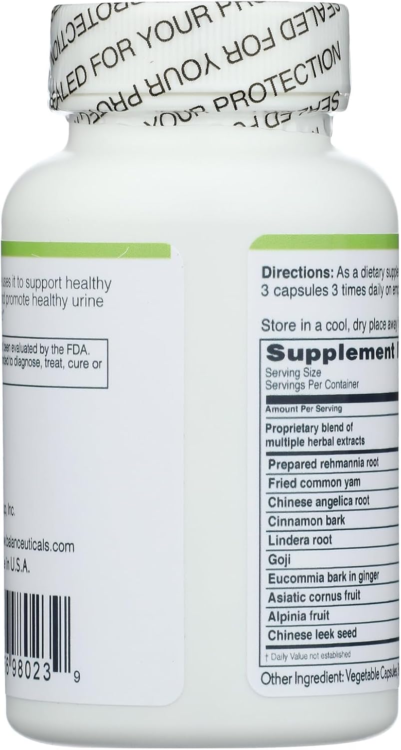 Leak Control Herbal Supplement - 500 mg Capsules, 60 Count