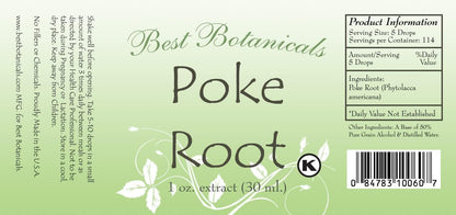 Best Botanicals Poke Root Extract, 30 mL