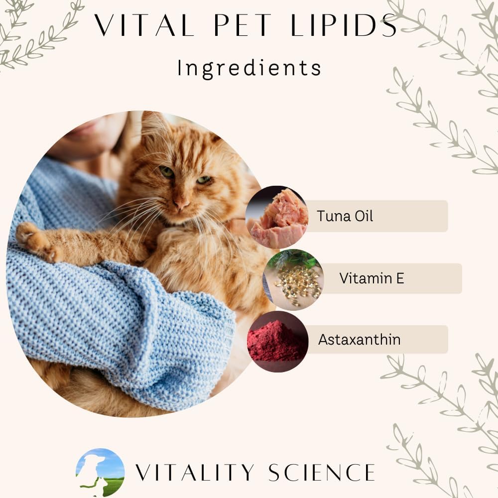 Vital Pet Lipids for Cats & Dogs 115 mL