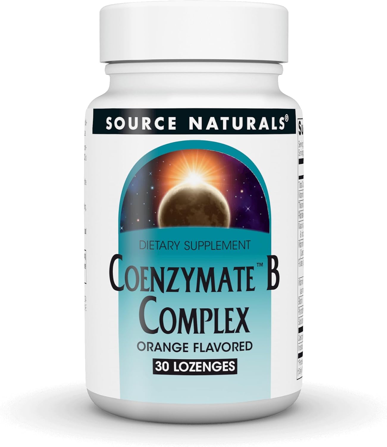Source Naturals Coenzymate B Complex - 120 Orange Flavoured Lozenges