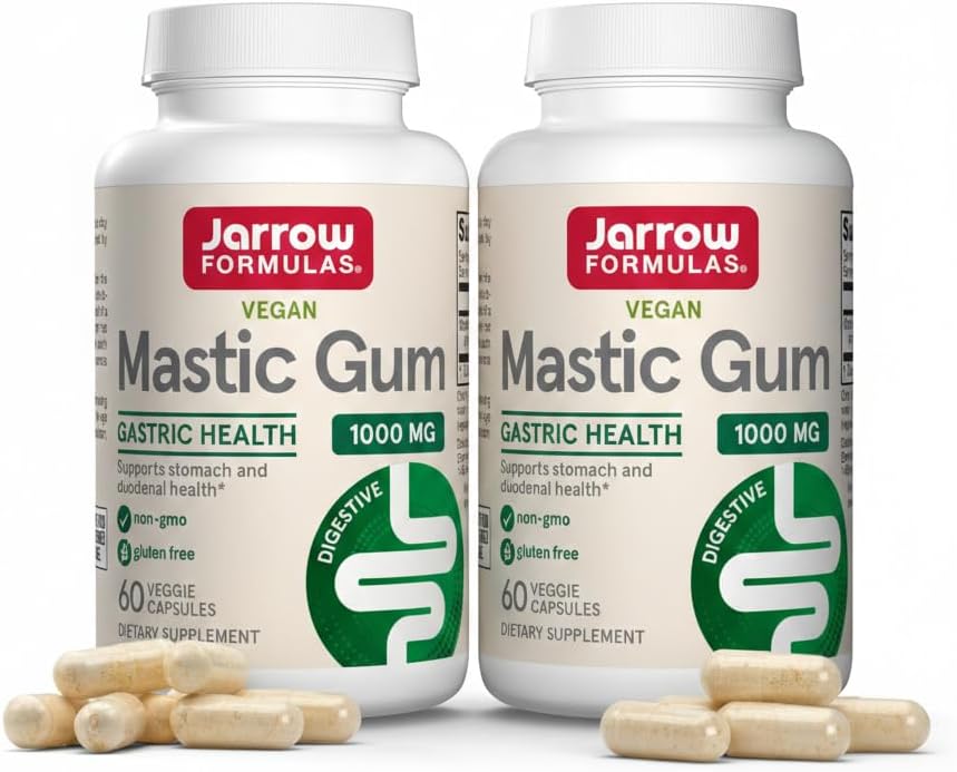 Jarrow Formulas Mastic Gum 1000 mg – 60 Vegetarian Capsules