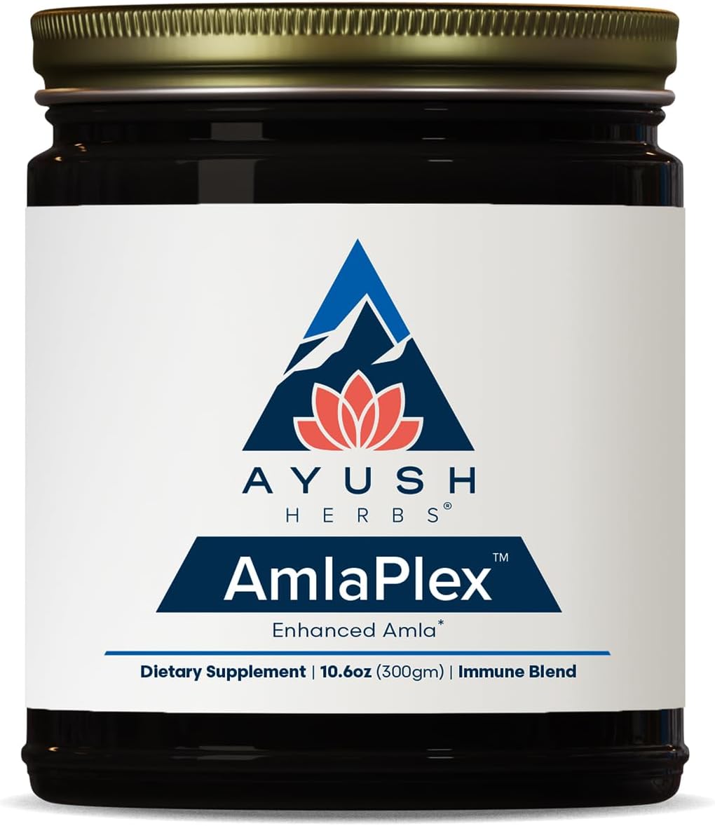 Ayush Herbs AmlaPlex – Amla Jam with Ashwagandha, 30 Servings - görsel 1