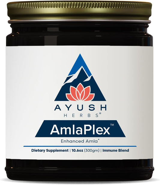Ayush Herbs AmlaPlex – Amla Jam with Ashwagandha, 30 Servings