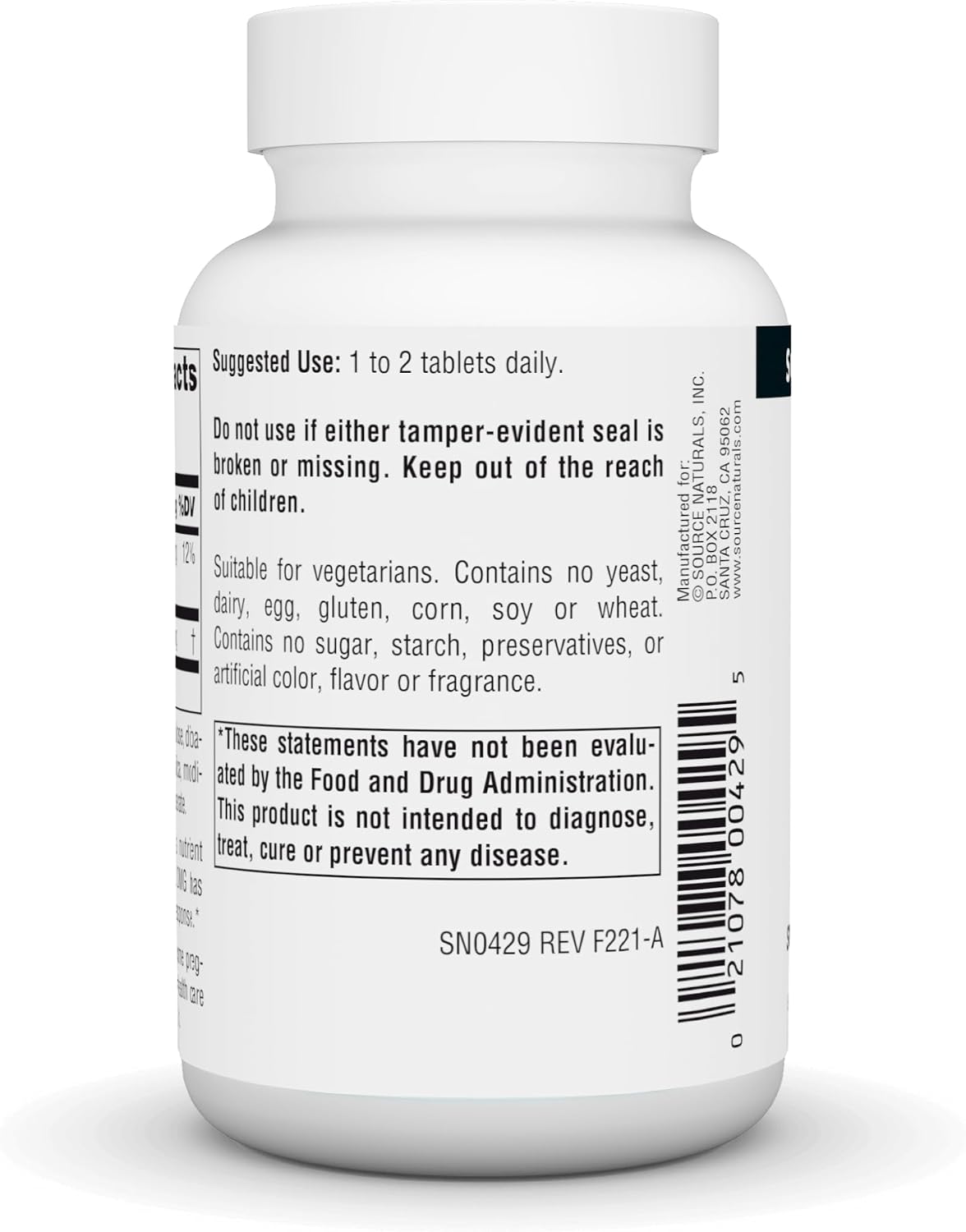 Source Naturals DMG 100 mg Dietary Supplement that Supports Immune Response – 60 Tablets