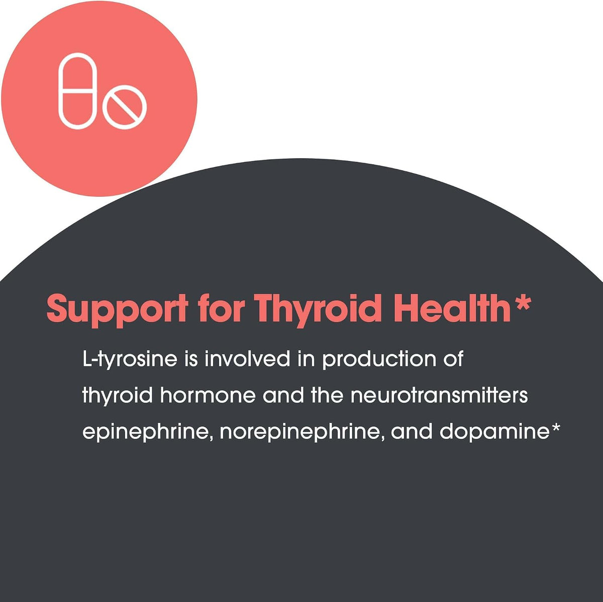 Allergy Research Group ARG L-Tyrosine 500 mg – Free Form Amino Acid Supplement – 100 Capsules - görsel 5