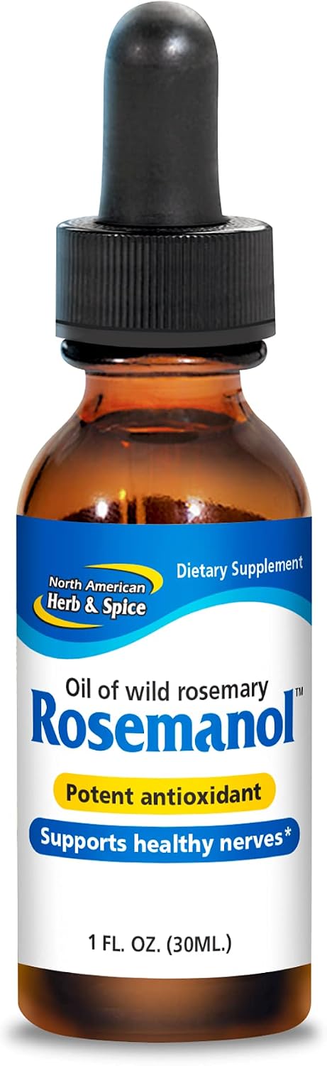 Rosemanol Wild Rosemary Oil - Nerve Health & Antioxidant Support