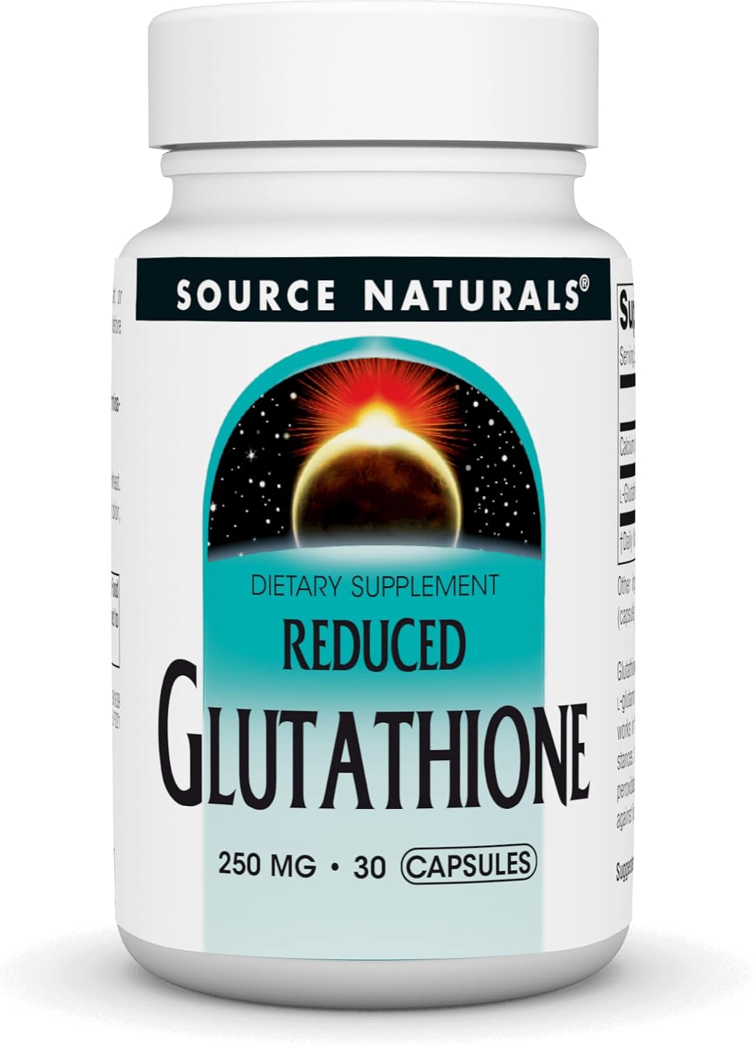 Source Naturals Glutathione 250 mg – 30 Capsules