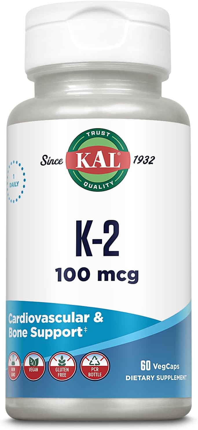 KAL GABA Supplement for Relaxation and Stress Relief - 90 Tablets