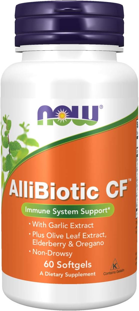 Allibiotic, 60 Sgels by Now Foods (Pack of 4) - görsel 1