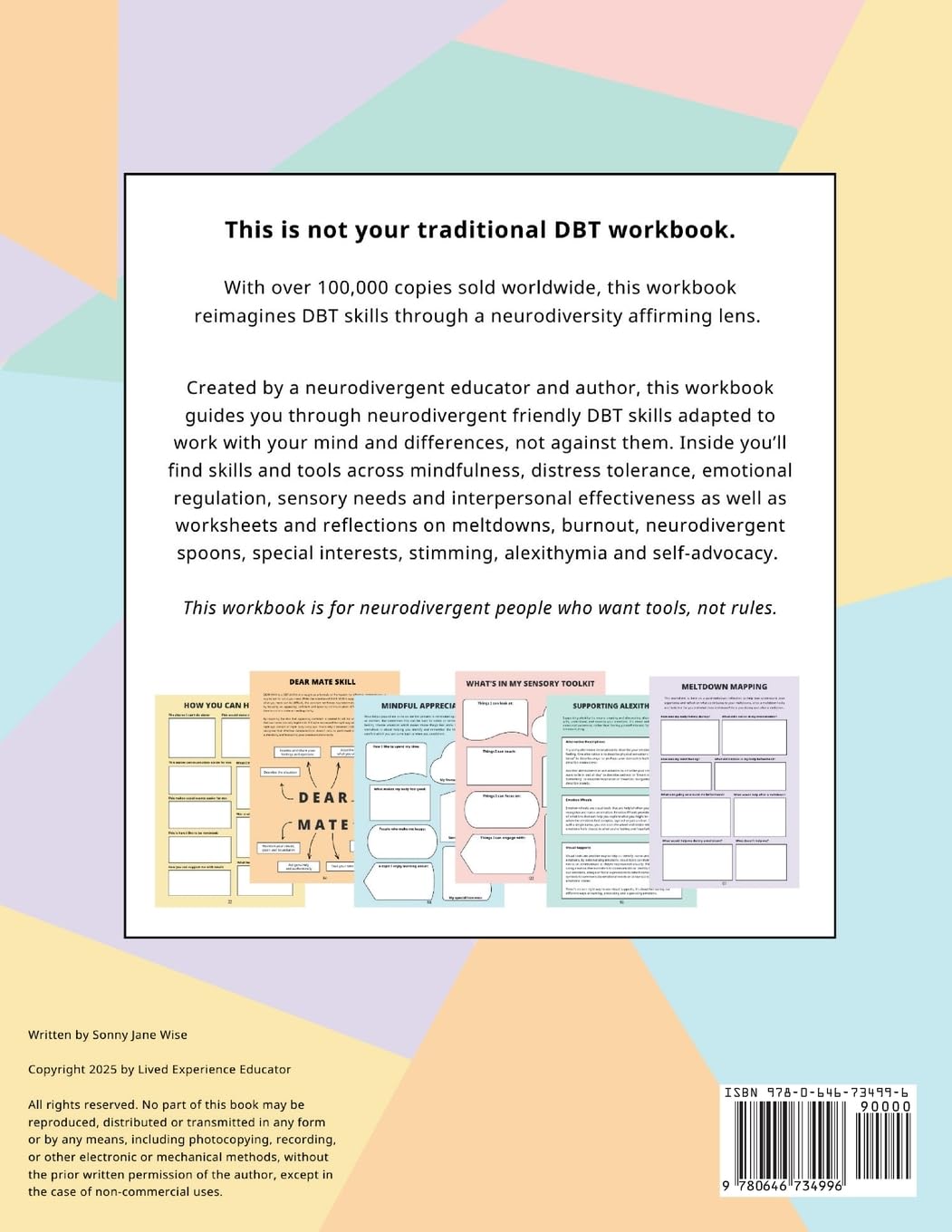 The Neurodivergent-Friendly DBT Skills Workbook