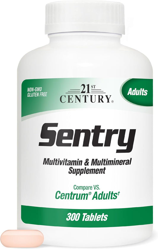 21st Century Sentry, 300 Tablets (Pack of 2)