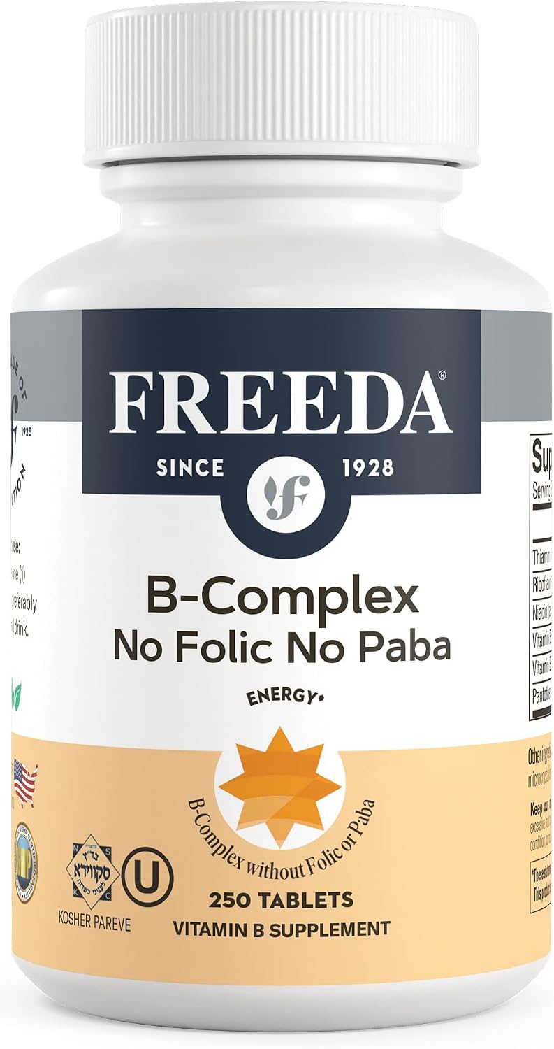 Freeda Super B Complex No Folic No PABA – 100 Tablets