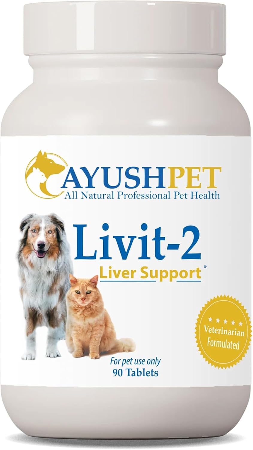 Ayush Pet Livit-2 Dog Liver Support Supplement - 90 Servings - görsel 1