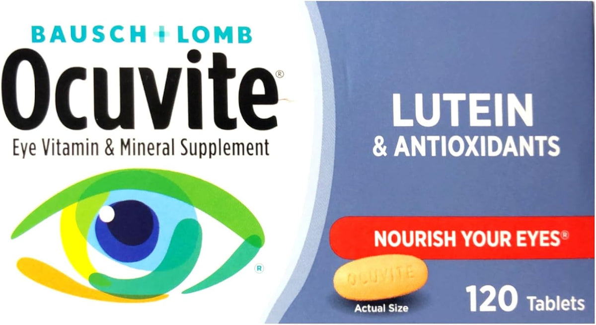Bausch + Lomb Ocuvite with Lutein - 120 Tablets - görsel 4