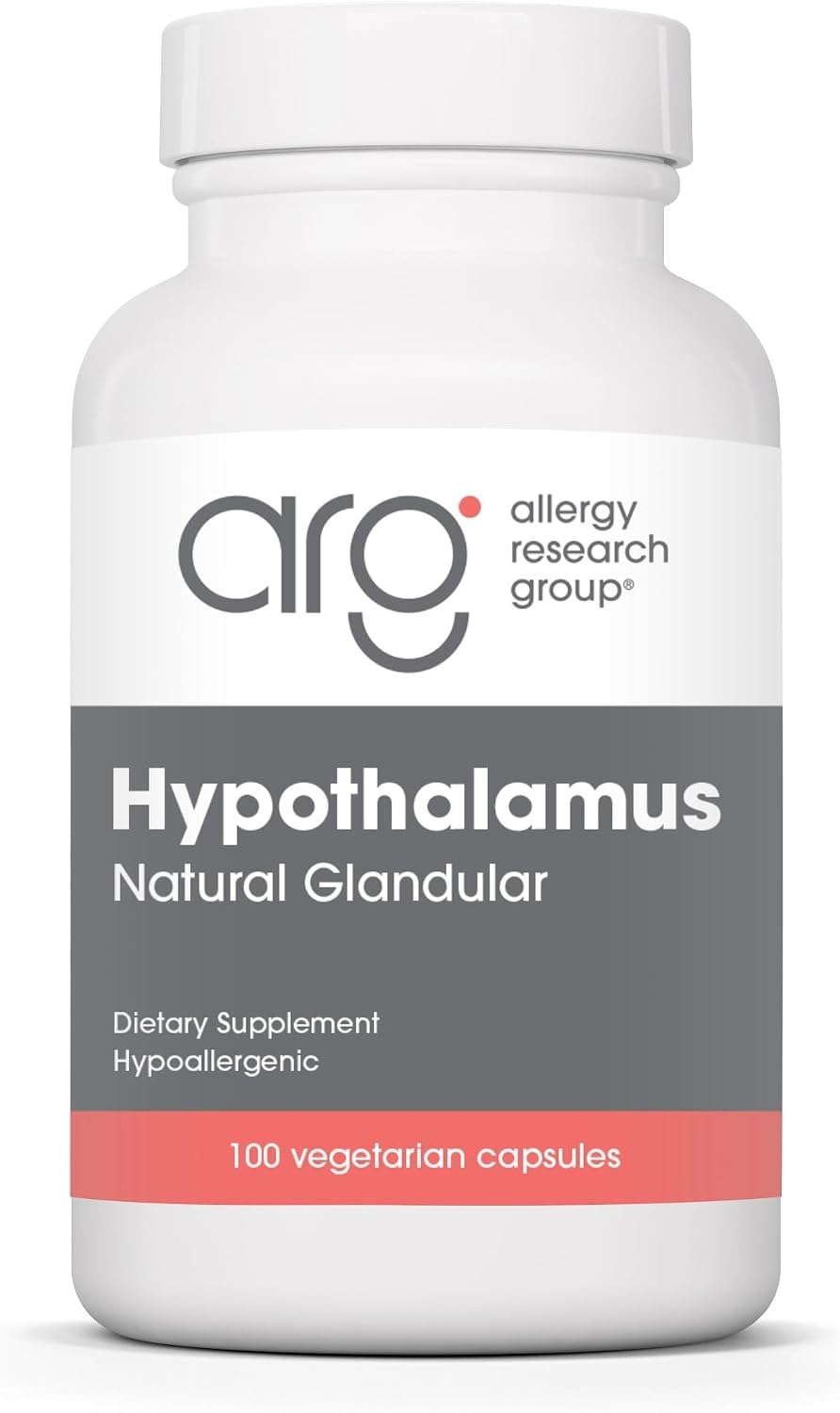 ARG Hypothalamus - Bovine Glandular Supplement - 500 mg Lyophilized Hypothalamus Tissue - 100 Vegicaps - görsel 1