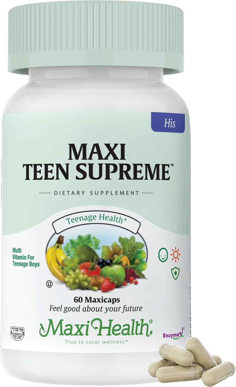 Maxi Health Teen Multivitamin Supreme for Boys 12-17 – 120 Tablets