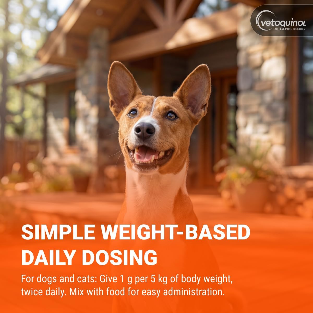 Vetoquinol Epakitin Chitosin-Based Phosphate Binder for Cats & Dogs – Renal Support Supplement Powder - 300g