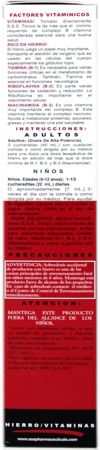 SSS Tonic 300 mL (Pack of 3)