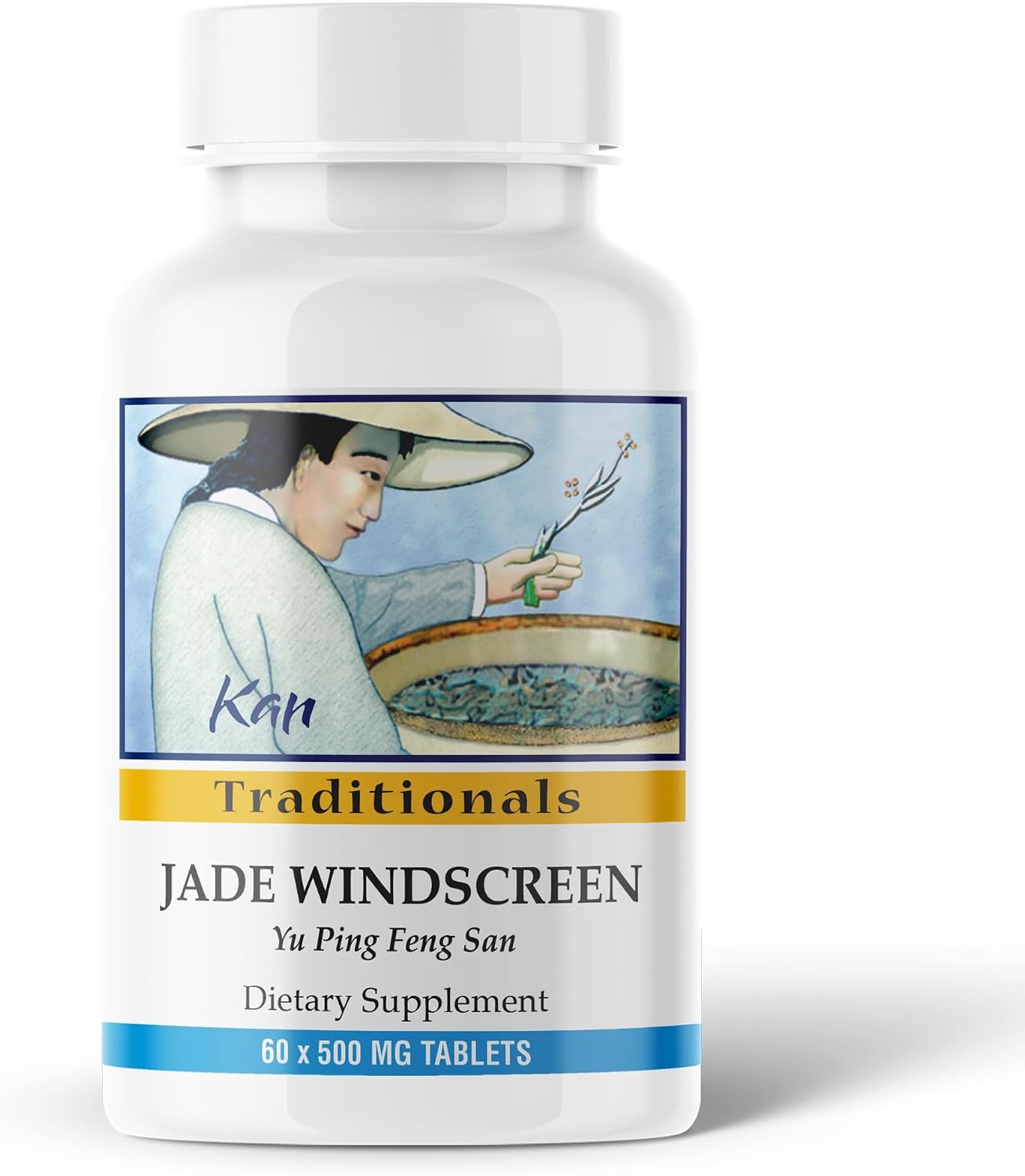 Kan Herbs Company Jade Windscreen – Traditional Chinese Herbal Formula for Seasonal Balance and Overall Wellness, Liquid Extract, 60 ml