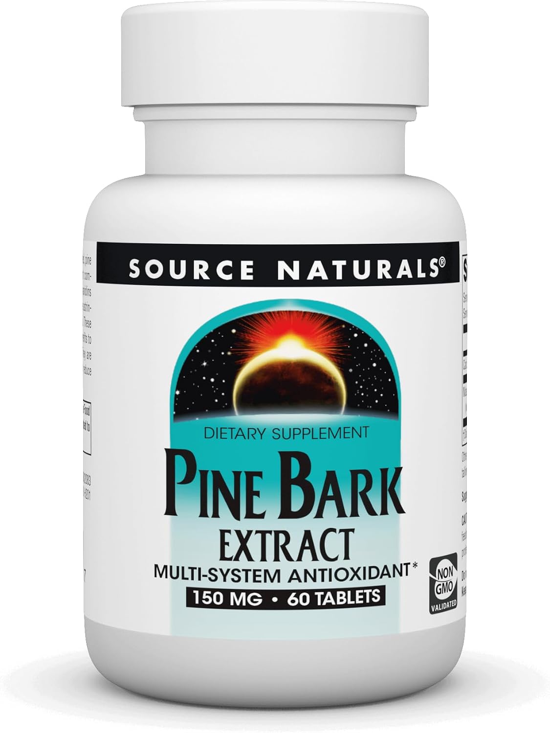Source Naturals Pine Bark Extract 150mg - 60 Tablets - Multi System Antioxidant