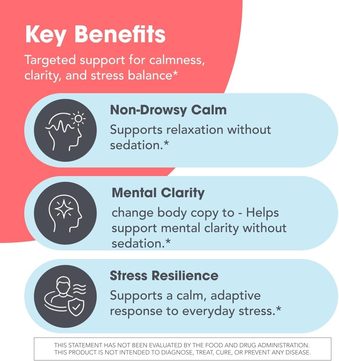 ARG 200 mg of Zen - L-Theanine & GABA Supplement for Calm and Stress Balance - görsel 4