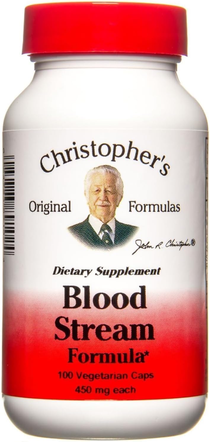 Christopher's Blood Stream Formula – Herbal Circulation & Vein Health
