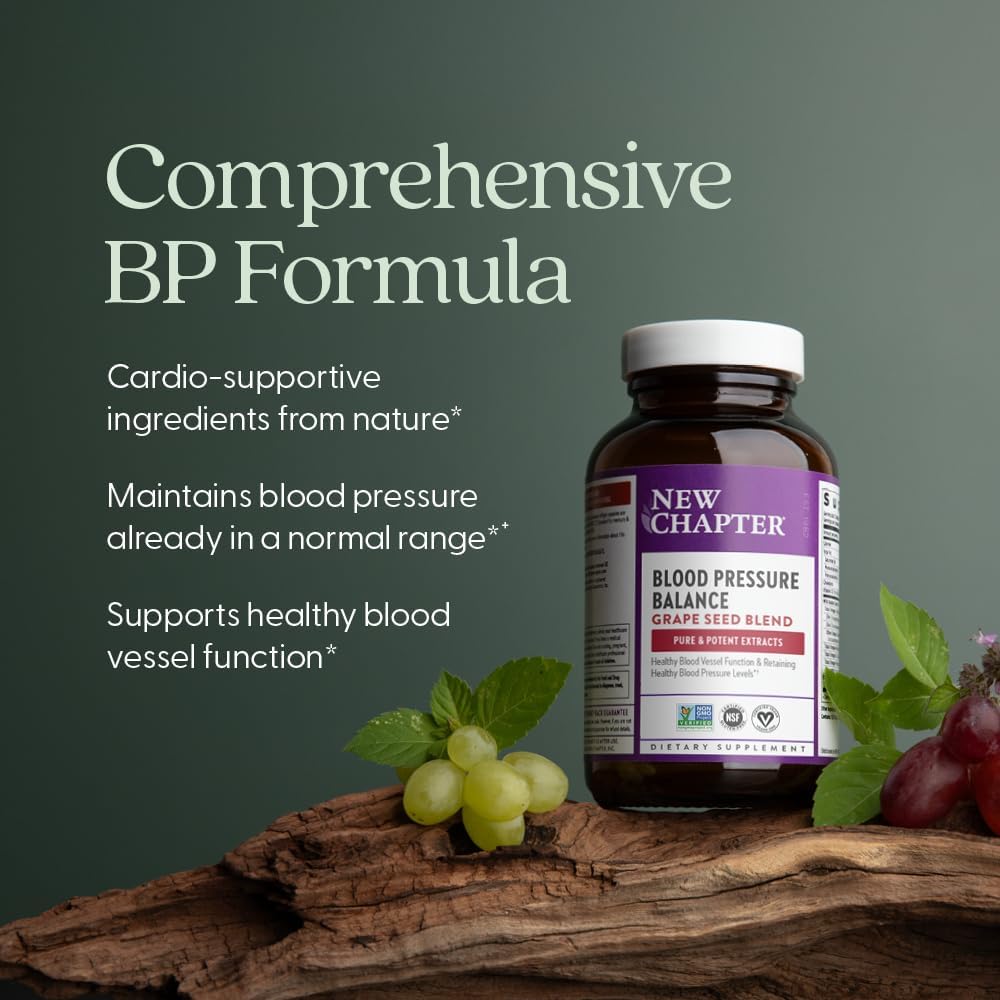 New Chapter Blood Pressure Supplement Take Care