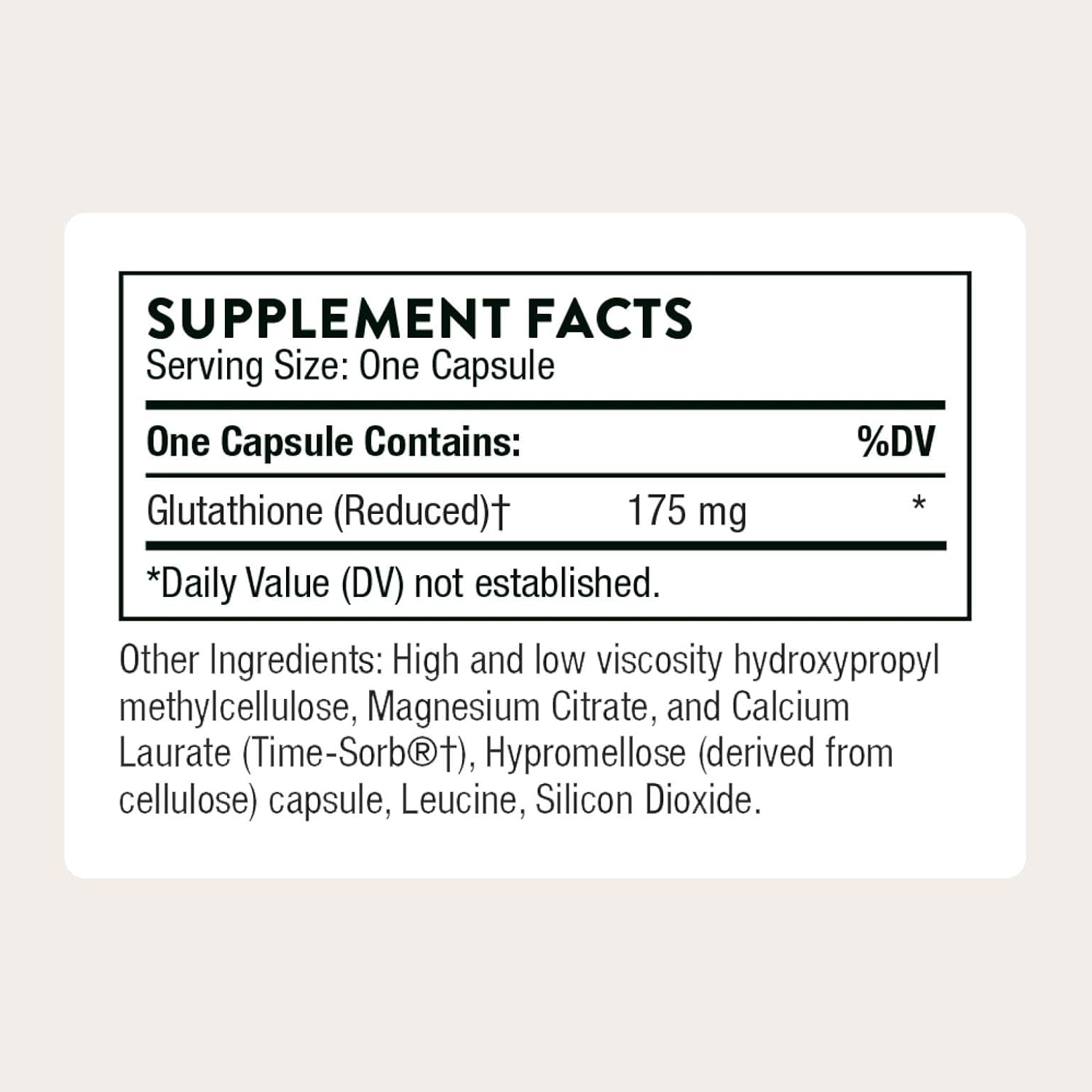 THORNE Glutathione-SR - Sustained-Release Supplement - Antioxidant Support for Liver, Brain, Heart, Lungs & Eyes - NSF Certified for Sport - 60 Capsules