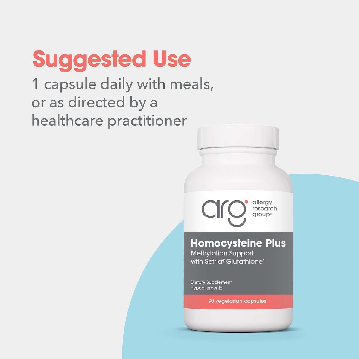 ARG Homocysteine Plus – Methylated B Vitamin Complex with Glutathione - görsel 6