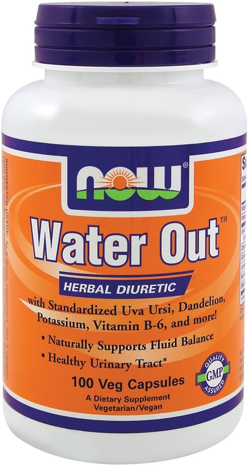 NOW Foods Water Out, 100 Vcaps (3-Pack)