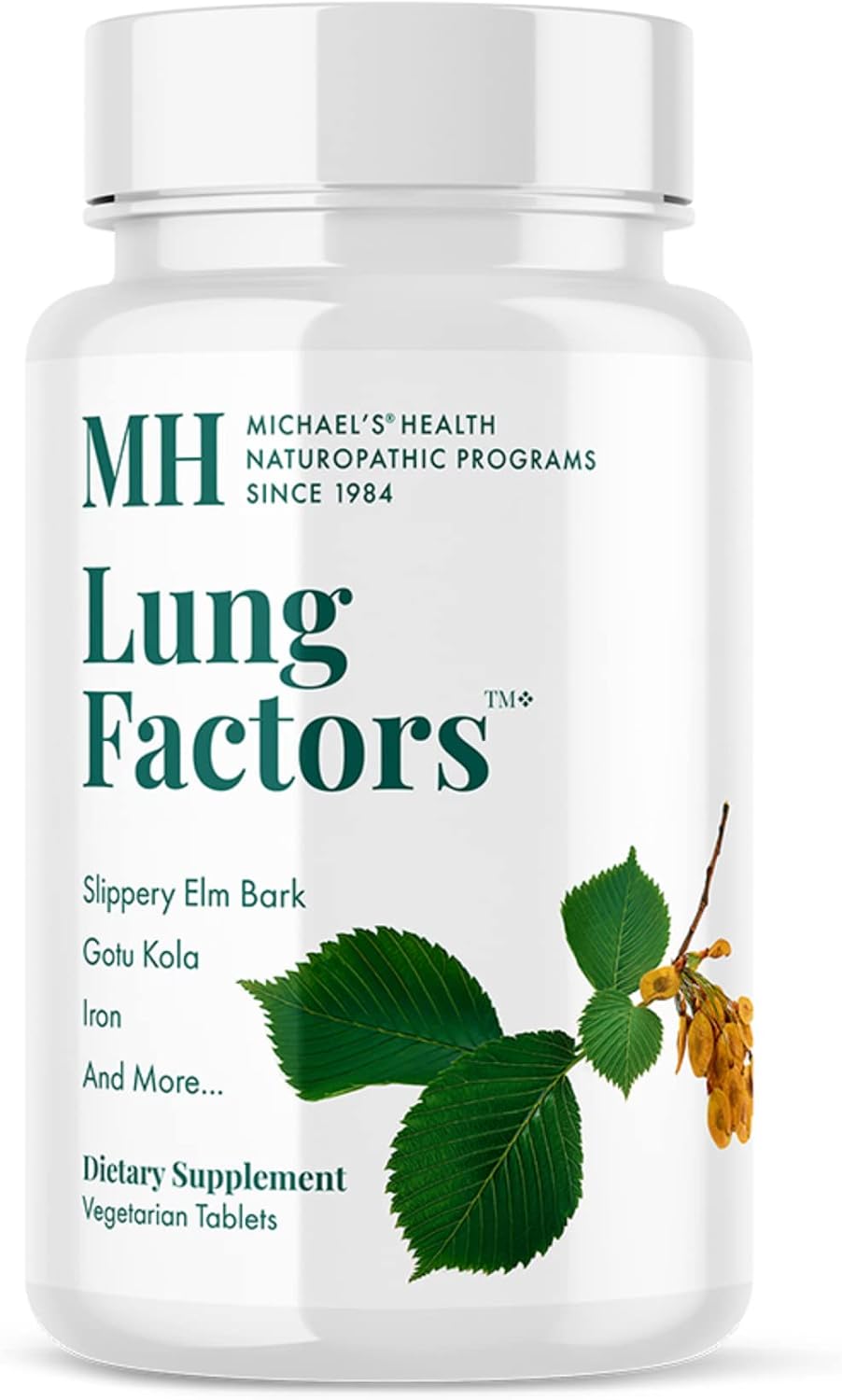 Michael’s Health Naturopathic Programs Lung Factors – 120 Vegetarian Tablets