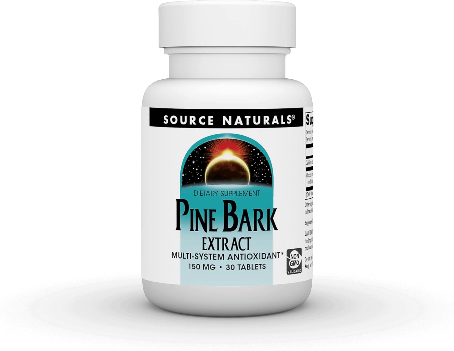 Source Naturals Pine Bark Extract 150mg - 60 Tablets - Multi System Antioxidant
