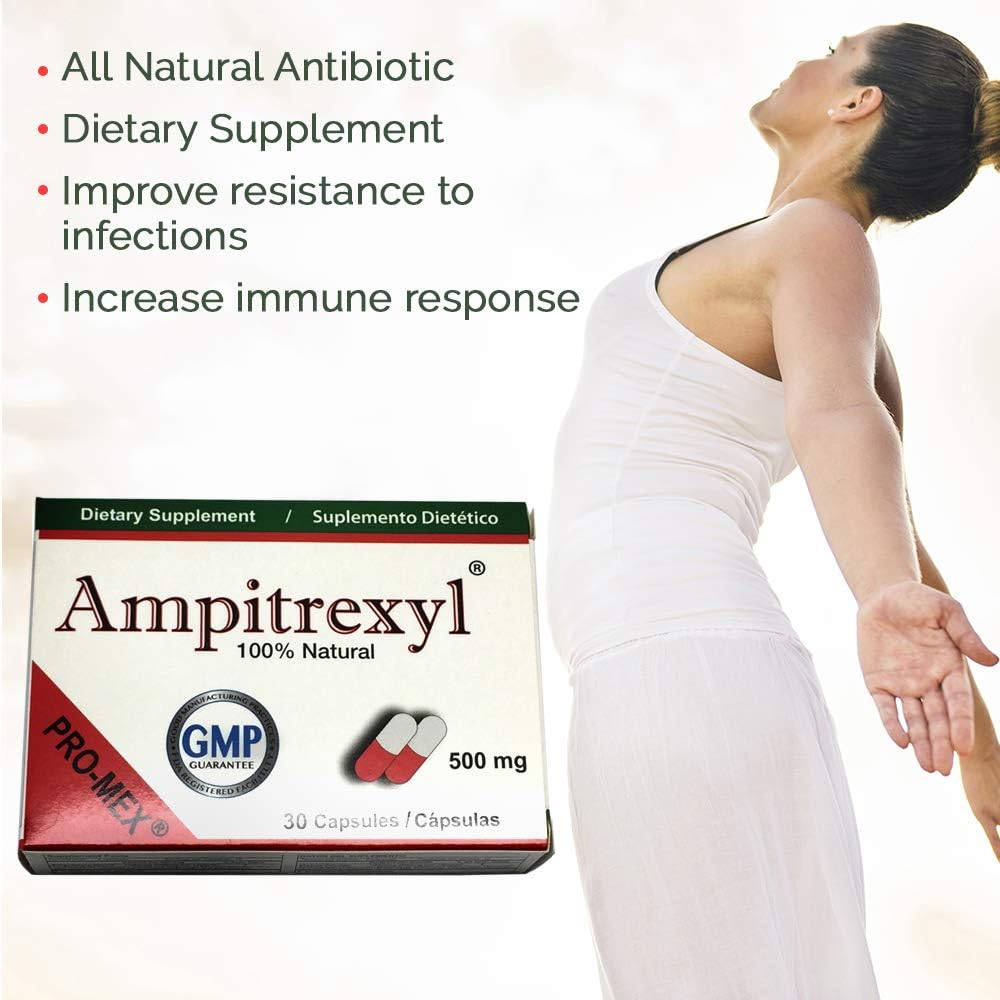 Ampitrexyl 500 mg Capsules (30 Count) - Immune Support Supplement - görsel 5
